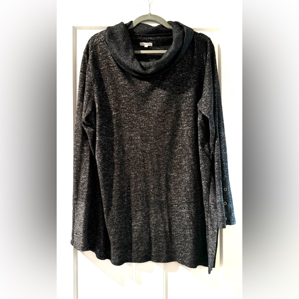 Comfiest cowl-neck tunic sweater
